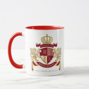 Erstellen Sie Ihr eigenes Coat mit dem Emblem der Tasse