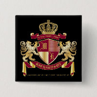 Erstellen Sie Ihr eigenes Coat von Arms Red Gold L