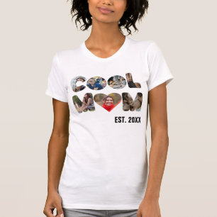Erstellen Sie Ihr eigenes Cooles Mama-7-Buchstaben T-Shirt