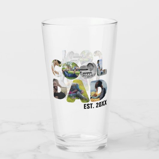 Erstellen Sie Ihr eigenes cooles Papa-7-Buchstaben Glas (Rückseite)