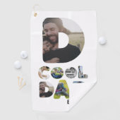 Erstellen Sie Ihr eigenes cooles Papa-7-Buchstaben Golfhandtuch (Insitu)