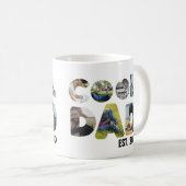 Erstellen Sie Ihr eigenes cooles Papa-7-Buchstaben Kaffeetasse (VorderseiteRechts)