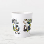 Erstellen Sie Ihr eigenes cooles Papa-7-Buchstaben Milchtasse (Vorderseite)