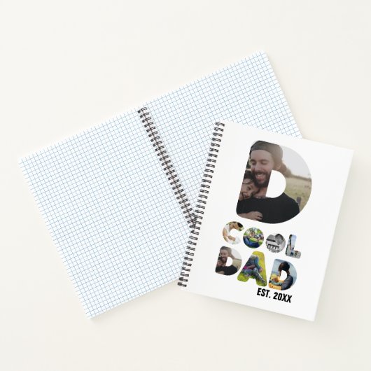 Erstellen Sie Ihr eigenes cooles Papa-7-Buchstaben Notizblock (Innenseite)