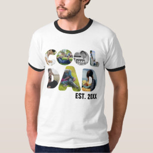 Erstellen Sie Ihr eigenes cooles Papa-7-Buchstaben T-Shirt