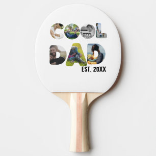 Erstellen Sie Ihr eigenes cooles Papa-7-Buchstaben Tischtennis Schläger