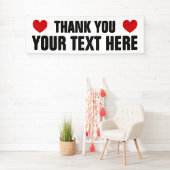 Erstellen Sie Ihr eigenes Dankeschön Banner-Zeiche Banner (Insitu)