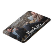 Erstellen Sie Ihr eigenes Dankeschön für das Hochz Magnet (Linke Seite)