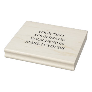 Erstellen Sie Ihr eigenes Design 10 cm x 13 cm Gummistempel