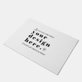 Erstellen Sie Ihr eigenes Design 18" x 24" Fußmatte (Schrägansicht)