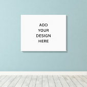 Erstellen Sie Ihr eigenes Design 20x16 Single-Pane Leinwanddruck (Insitu (Holzboden))