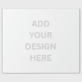 Erstellen Sie Ihr eigenes Design 30' x 60'' Glossy Geschenkpapier (Flach)