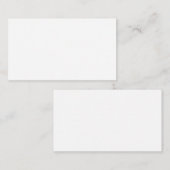 Erstellen Sie Ihr eigenes Design 3.5" x 2.0" Matte Treuekarte (Vorne/Hinten)