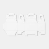 Erstellen Sie Ihr eigenes Design 4x2.5x5 Gable-Bev Geschenkschachtel (Ungefaltet)