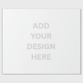 Erstellen Sie Ihr eigenes Design 64lb glänzendes P Geschenkpapier (Flach)