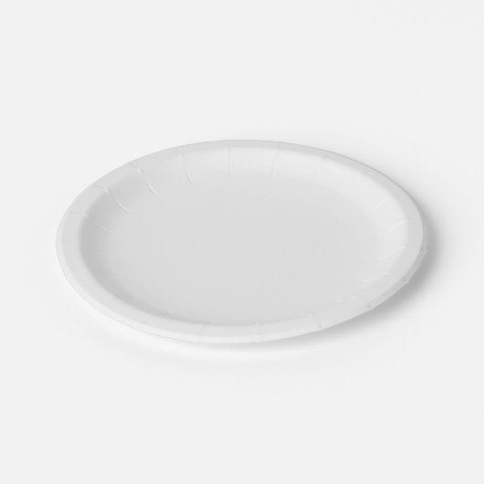 Erstellen Sie Ihr eigenes Design 7" Rundpapierplat Pappteller (Schrägansicht)