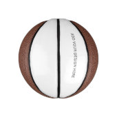 Erstellen Sie Ihr eigenes Design Custom Mini Baske Mini Basketball (Vertikal)