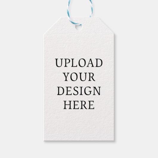 Erstellen Sie Ihr eigenes Design Geschenkanhänger (Vorderseite)