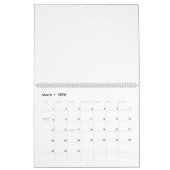 Erstellen Sie Ihr eigenes Design Große Englisch-US Kalender (Mär 2026)