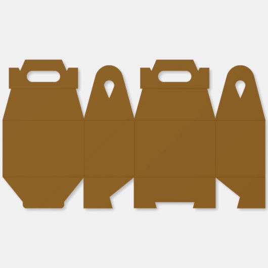 Erstellen Sie Ihr eigenes Design Großes Gable-Gefä Geschenkschachtel (Ungeklappt)