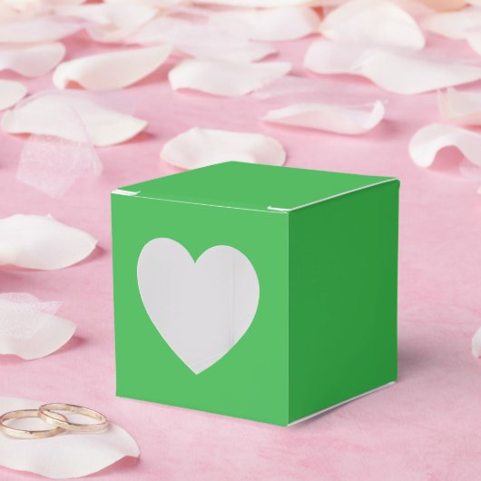 Erstellen Sie Ihr eigenes Design-Herz Cut Out-Vorz Geschenkschachtel (Hochzeit)