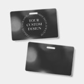 Erstellen Sie Ihr eigenes Design/Logo Ausweis (Vorder- & Rückseite)