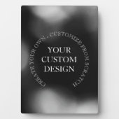 Erstellen Sie Ihr eigenes Design/Logo Fotoplatte (Vorderseite)