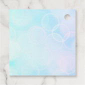 Erstellen Sie Ihr eigenes Design/Logo Geschenkanhänger (Rückseite)