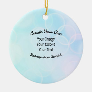 Erstellen Sie Ihr eigenes Design/Logo Keramik Ornament