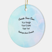 Erstellen Sie Ihr eigenes Design/Logo Keramik Ornament (Links)