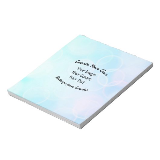 Erstellen Sie Ihr eigenes Design/Logo Notizblock (Rotiert)