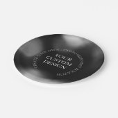 Erstellen Sie Ihr eigenes Design/Logo Pappteller (Schrägansicht)