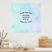 Erstellen Sie Ihr eigenes Design/Logo Poster (Küche)