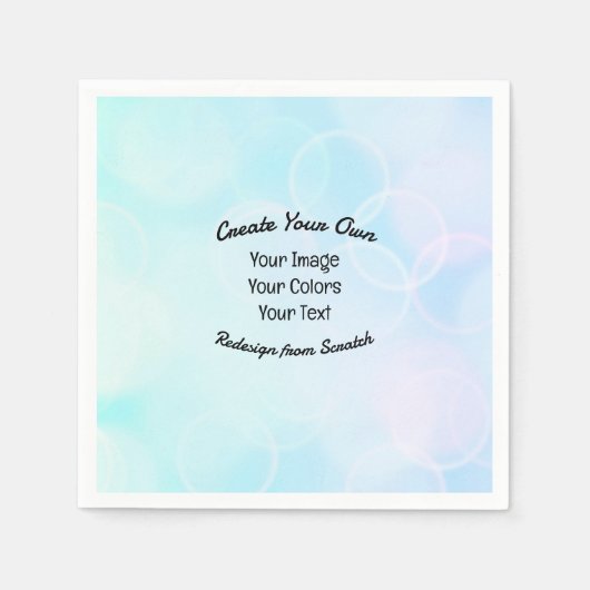 Erstellen Sie Ihr eigenes Design/Logo Serviette (Vorderseite)