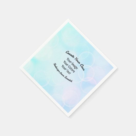 Erstellen Sie Ihr eigenes Design/Logo Serviette (Ecke)