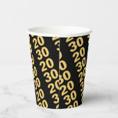 Erstellen Sie Ihr eigenes Design Modernes Neujahrs Pappbecher (Rechts)