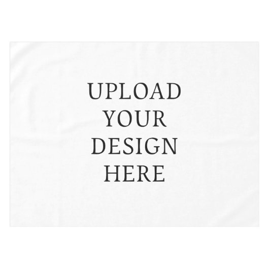 Erstellen Sie Ihr eigenes Design Personalisiert Tischdecke (Vorderseite (Horizontal))