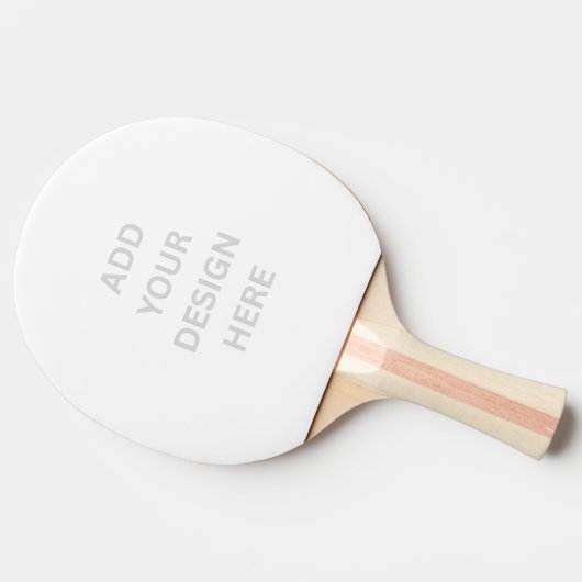 Erstellen Sie Ihr eigenes Design Ping Pong Paddel Tischtennis Schläger (Seitenansicht)