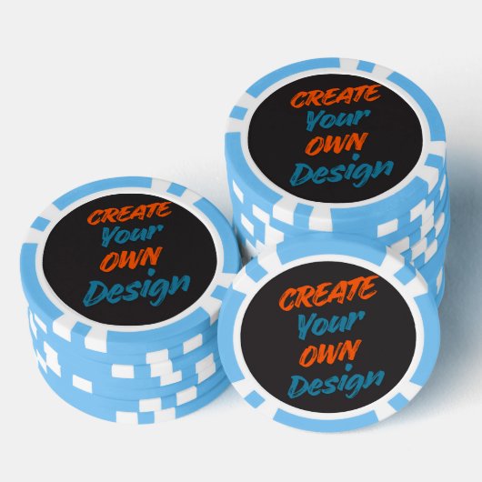 Erstellen Sie Ihr eigenes Design Pokerchips (Stapel)