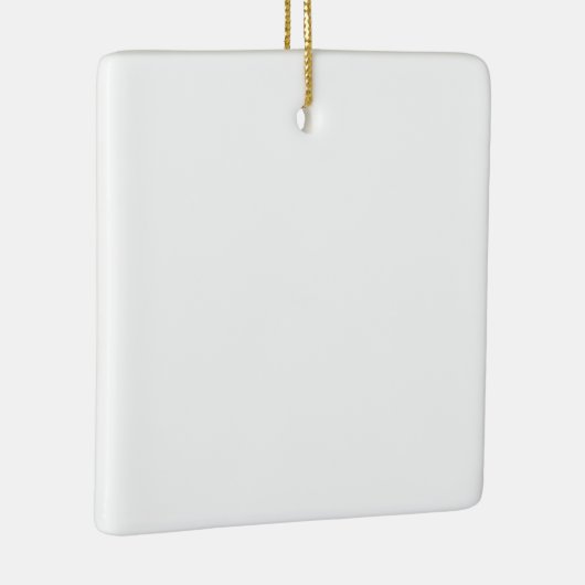 Erstellen Sie Ihr eigenes Design Porzellan Platz O Keramikornament (Rechts)