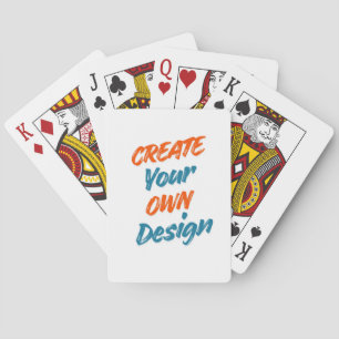 Erstellen Sie Ihr eigenes Design Spielkarten