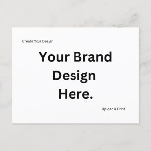 Erstellen Sie Ihr eigenes Design und Drucken Feiertagspostkarte