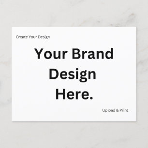 Erstellen Sie Ihr eigenes Design und Drucken Feiertagspostkarte