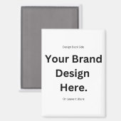 Erstellen Sie Ihr eigenes Design und Drucken Magnet (Vorderseite/Rückseite)