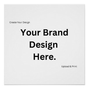 Erstellen Sie Ihr eigenes Design und Drucken Poster