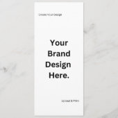 Erstellen Sie Ihr eigenes Design und drucken Sie d Menükarte (Rückseite)