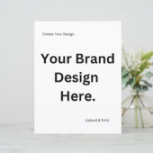 Erstellen Sie Ihr eigenes Design und drucken Sie e (Stehend Vorderseite)