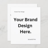 Erstellen Sie Ihr eigenes Design und drucken Sie e (Vorne/Hinten)