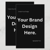 Erstellen Sie Ihr eigenes Design und drucken Sie e (Vorne/Hinten)