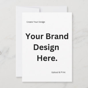 Erstellen Sie Ihr eigenes Design und drucken Sie e Feiertagskarte